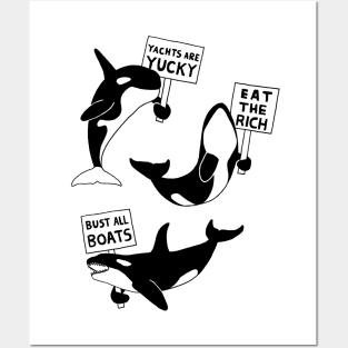 Orca Uprising Protest Posters and Art